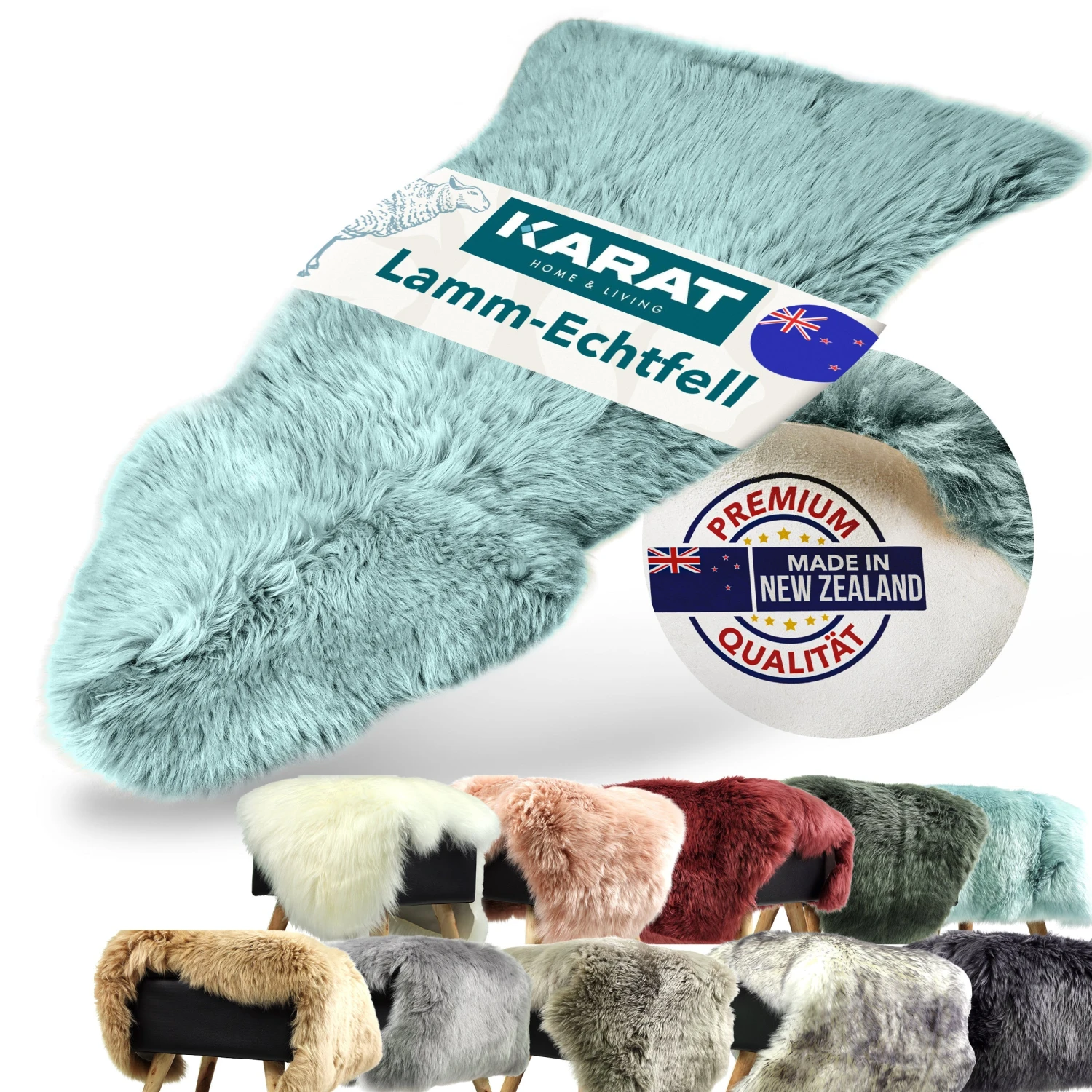 Schaffell Audrey | Zertifizierte Premium-Qualität | Individuell Einsetzbar | In Verschiedenen Farben 21 Schaffell Audrey | Zertifizierte Premium-Qualität | Individuell Einsetzbar | In Verschiedenen Farben – Bild 19