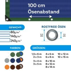 Abdeckplane | Extra Reißfest | Multifunktionale Abdeckplane | 140 G/m² 26 Abdeckplane | Extra Reißfest | Multifunktionale Abdeckplane | 140 G/m² -Floordirekt 003 457b38ea 8655 4638 90a1 d4809f54cefa