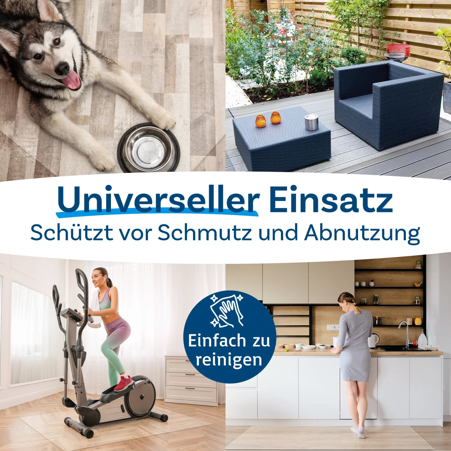 Bodenschutzmatte Für Hartböden | Neo Plus | Transparent 7 Bodenschutzmatte Für Hartböden | Neo Plus | Transparent – Bild 5