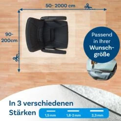 Bodenschutzmatte Für Hartböden | Neo Plus | Transparent 14 Bodenschutzmatte Für Hartböden | Neo Plus | Transparent -Floordirekt 007