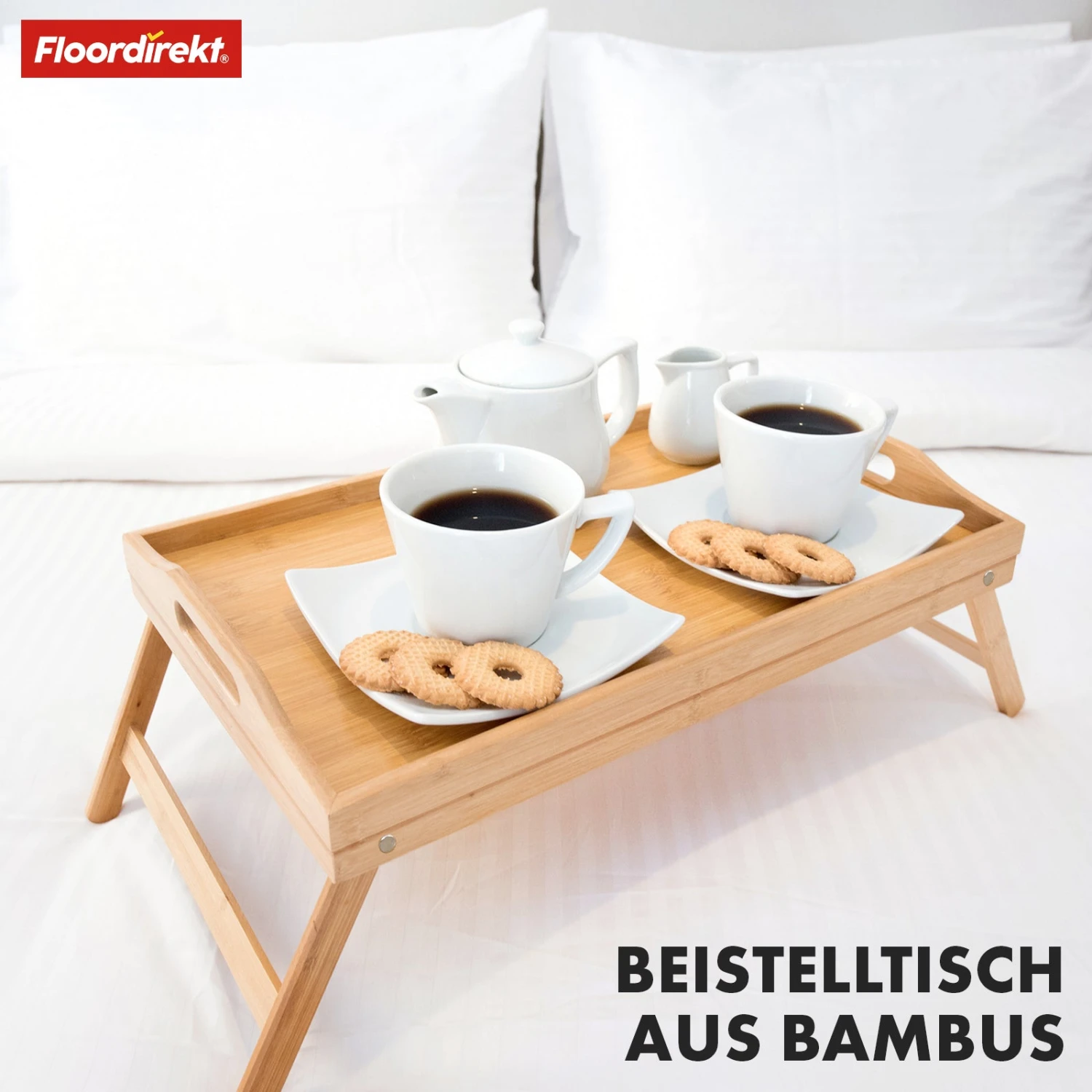 Bambus-Betttablett | Utah | Serviertablett Mit Klappbaren Füßen | Praktisch, Stilvoll Und Nachhaltig 5 Bambus-Betttablett | Utah | Serviertablett Mit Klappbaren Füßen | Praktisch, Stilvoll Und Nachhaltig – Bild 3
