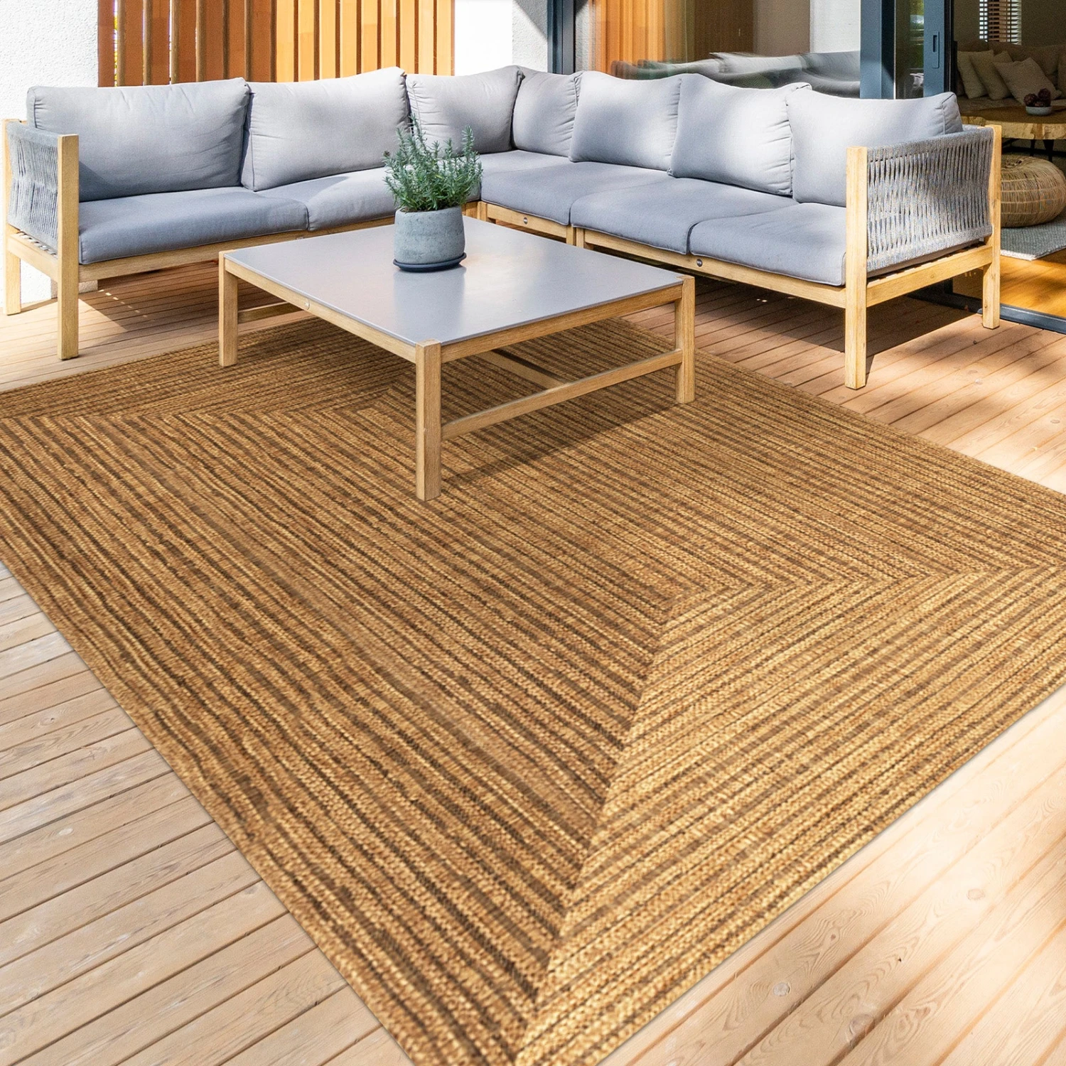 Karat Outdoorteppich | Tiffany | 2 Farben | Verschiedene Größen 12 Karat Outdoorteppich | Tiffany | 2 Farben | Verschiedene Größen – Bild 10