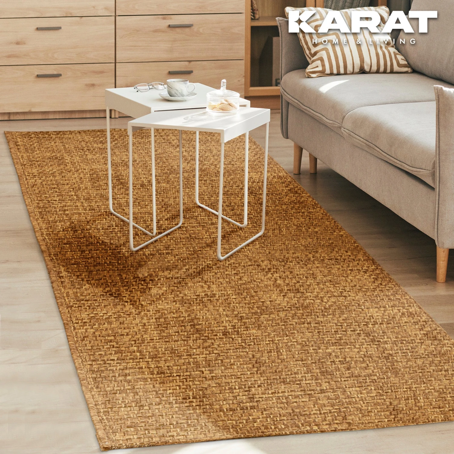 Karat Wohnteppich | Ella | 2 Farben | Bodenbelag Für Flur & Wohnraum 12 Karat Wohnteppich | Ella | 2 Farben | Bodenbelag Für Flur & Wohnraum – Bild 10