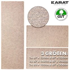Bettumrandung | Geneva | 3-teiliges Set | Verschiedene Farben Und Größen 30 Bettumrandung | Geneva | 3-teiliges Set | Verschiedene Farben Und Größen -Floordirekt 11Geneva Bettumrandungdimensions Beige alleGroessen