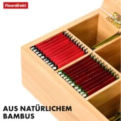 Bambus-Teebox Mit Deckel | Praktische Und Stilvolle Teeaufbewahrung | In Zwei Größen Erhältlich 18 Bambus-Teebox Mit Deckel | Praktische Und Stilvolle Teeaufbewahrung | In Zwei Größen Erhältlich -Floordirekt 12 24.5.Colorado