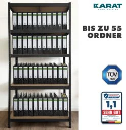 Schwerlastregal Lakota | 2er Set | Traglast Bis 875 Kg | Individuell Einsetzbar | Verschiedene Größen Und Farben 33 Schwerlastregal Lakota | 2er Set | Traglast Bis 875 Kg | Individuell Einsetzbar | Verschiedene Größen Und Farben -Floordirekt 12Schwerlastregal2erSet 5.Applyimage SCHWARZ