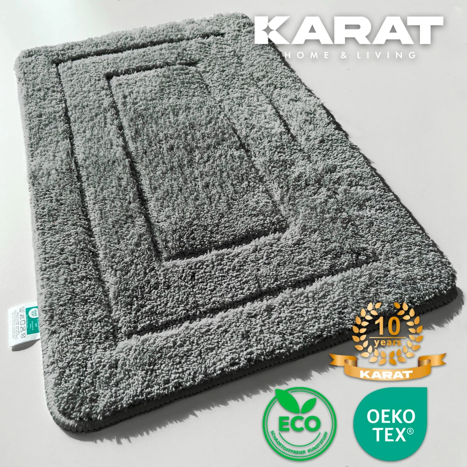 Badematte Atlantis | Reckteckig | Rutschhemmende Rückseite | In Verschiedenen Farben & Größen 16 Badematte Atlantis | Reckteckig | Rutschhemmende Rückseite | In Verschiedenen Farben & Größen – Bild 14