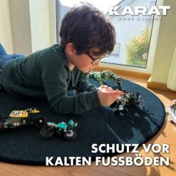 Kinderteppich | Crocodile | Rund | Für Mädchen Und Jungen | Einfarbig 35 Kinderteppich | Crocodile | Rund | Für Mädchen Und Jungen | Einfarbig -Floordirekt 14KinderspielteppichKrokodil 8.Schutz Blau