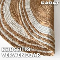 Jute-Teppich Delhi | Rund | Handgewebt | Aus Naturfasern | Verschiedene Größen 12 Jute-Teppich Delhi | Rund | Handgewebt | Aus Naturfasern | Verschiedene Größen -Floordirekt 14SisalTepiche Rund5.Delhi flipped 910a7969 f9e0 4e4d 86ba 902060b64505