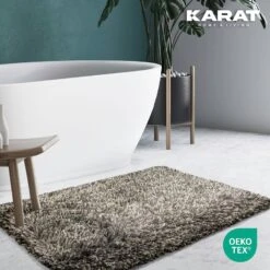 Badematte Amour | Reckteckig | Rutschhemmende Rückseite | In Verschiedenen Farben & Größen 36 Badematte Amour | Reckteckig | Rutschhemmende Rückseite | In Verschiedenen Farben & Größen -Floordirekt 15Badematteamour recreate Schwarz 1