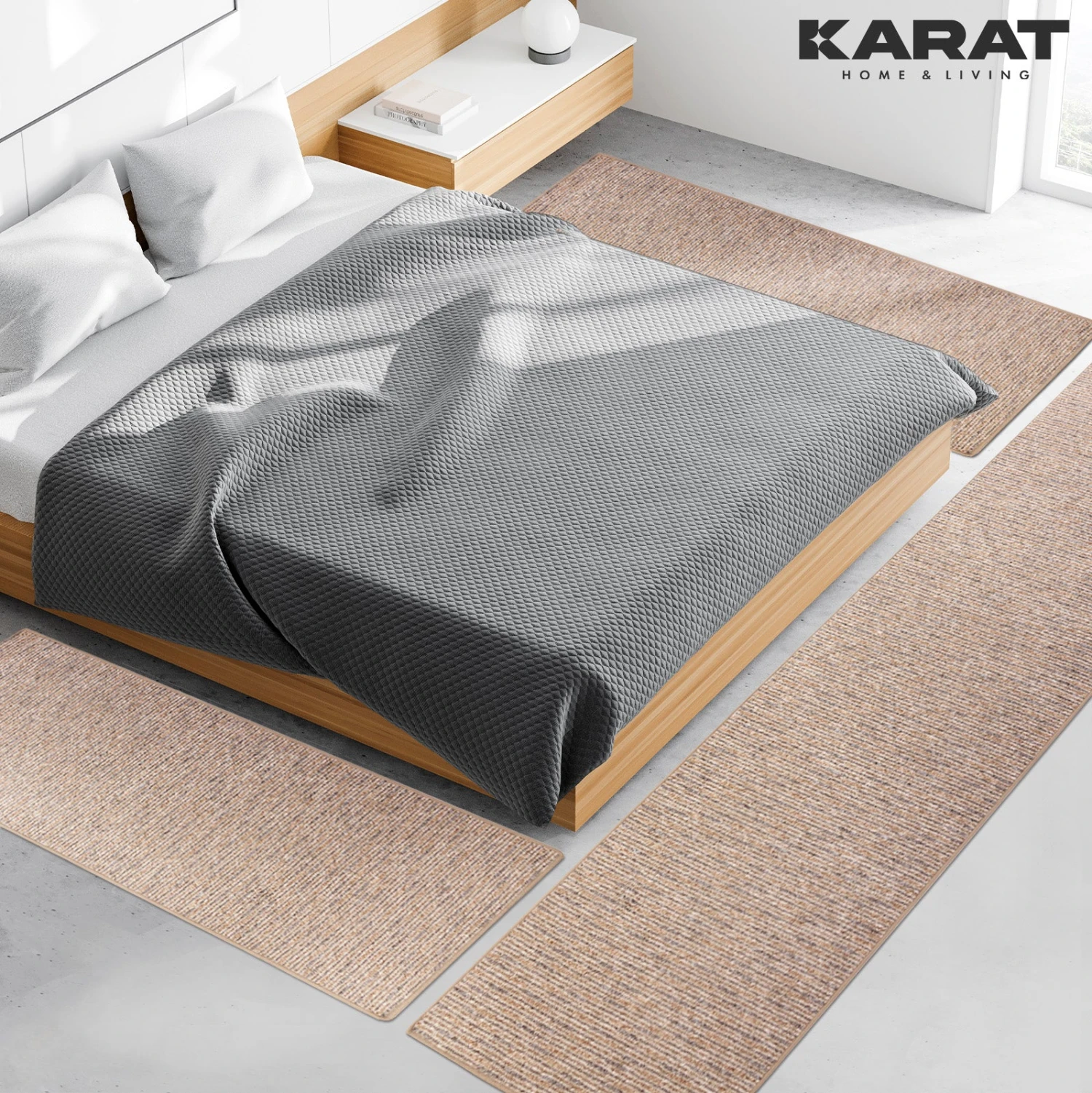 Bettumrandung | Geneva | 3-teiliges Set | Verschiedene Farben Und Größen 15 Bettumrandung | Geneva | 3-teiliges Set | Verschiedene Farben Und Größen – Bild 13