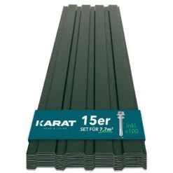 Trapezblech | Wand- & Dachverkleidung | Profilblech | 15 Stück | 115 X 45 Cm 29 Trapezblech | Wand- & Dachverkleidung | Profilblech | 15 Stück | 115 X 45 Cm -Floordirekt 15StueckTrapezblech B0BW4P8GMQ.MAIN