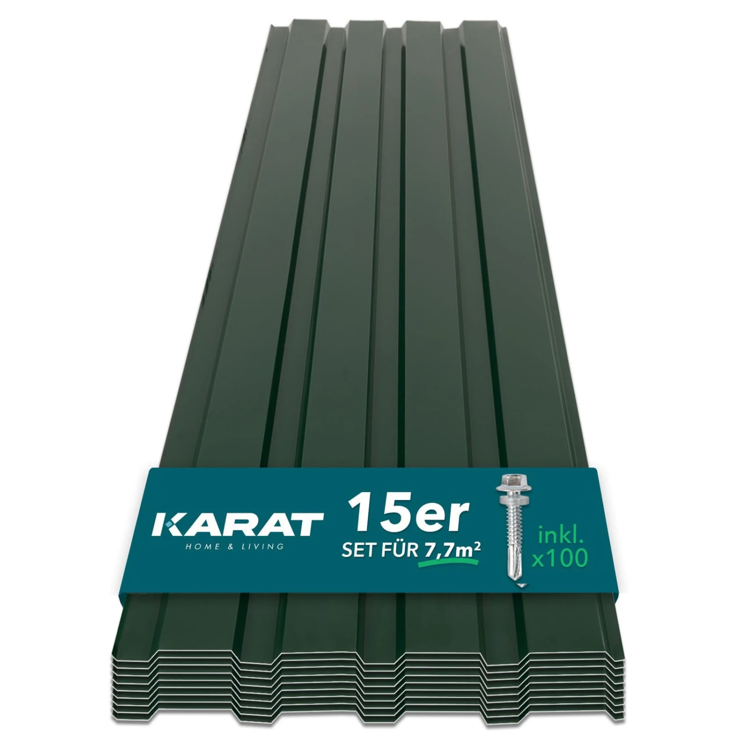 Trapezblech | Wand- & Dachverkleidung | Profilblech | 15 Stück | 115 X 45 Cm 10 Trapezblech | Wand- & Dachverkleidung | Profilblech | 15 Stück | 115 X 45 Cm – Bild 8