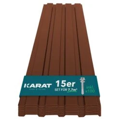 Trapezblech | Wand- & Dachverkleidung | Profilblech | 15 Stück | 115 X 45 Cm 36 Trapezblech | Wand- & Dachverkleidung | Profilblech | 15 Stück | 115 X 45 Cm -Floordirekt 15StueckTrapezblech B0C81VF693.MAIN