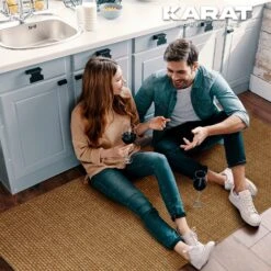 Karat Wohnteppich | Ella | 2 Farben | Bodenbelag Für Flur & Wohnraum 35 Karat Wohnteppich | Ella | 2 Farben | Bodenbelag Für Flur & Wohnraum -Floordirekt 16Outdoortepich indoorusage Ella2 braun