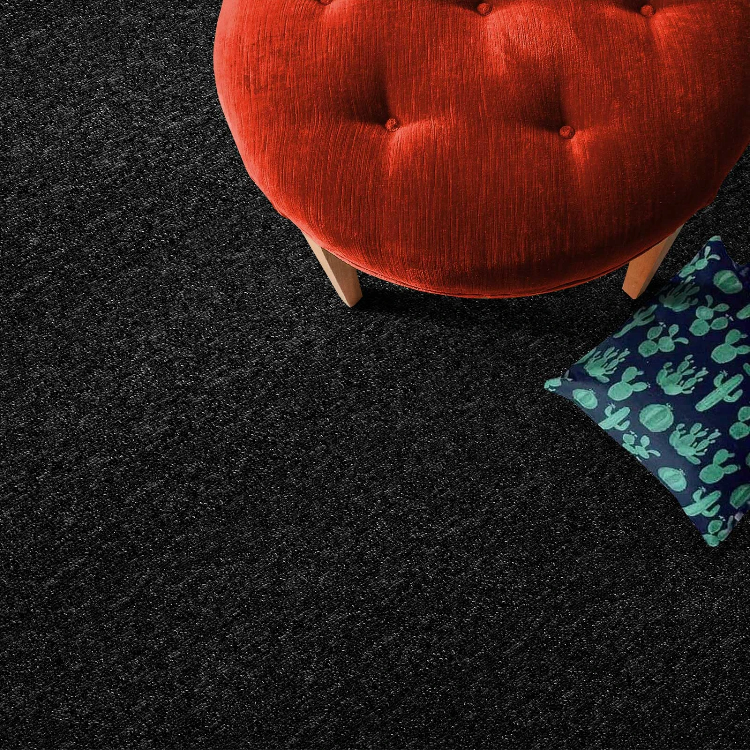 Teppichdielen Walnut | 25 X 100 Cm | Getuftet | Selbstliegend 6 Teppichdielen Walnut | 25 X 100 Cm | Getuftet | Selbstliegend – Bild 4