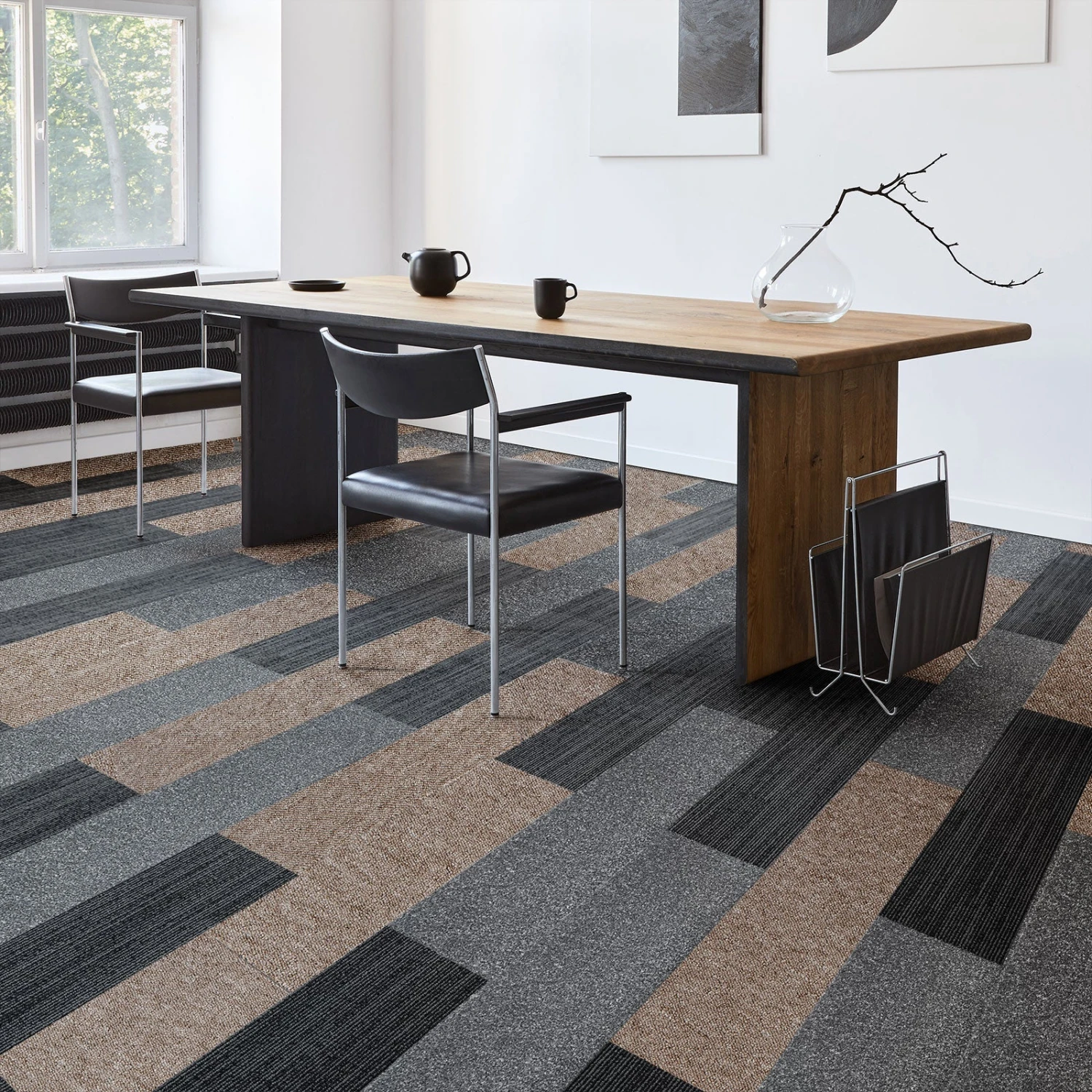 Teppichdielen Walnut | 25 X 100 Cm | Getuftet | Selbstliegend 22 Teppichdielen Walnut | 25 X 100 Cm | Getuftet | Selbstliegend – Bild 20