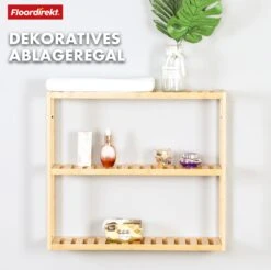 Bambus-Wandregal | Wyoming | Vielseitiges Und Elegantes Schweberegal | Stilvolle Aufbewahrungslösung Für Jeden Raum In Ihrem Zuhause 14 Bambus-Wandregal | Wyoming | Vielseitiges Und Elegantes Schweberegal | Stilvolle Aufbewahrungslösung Für Jeden Raum In Ihrem Zuhause -Floordirekt 19 24.2.Wayoming