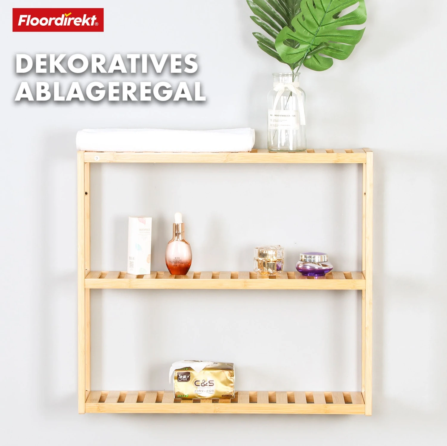 Bambus-Wandregal | Wyoming | Vielseitiges Und Elegantes Schweberegal | Stilvolle Aufbewahrungslösung Für Jeden Raum In Ihrem Zuhause 8 Bambus-Wandregal | Wyoming | Vielseitiges Und Elegantes Schweberegal | Stilvolle Aufbewahrungslösung Für Jeden Raum In Ihrem Zuhause – Bild 6