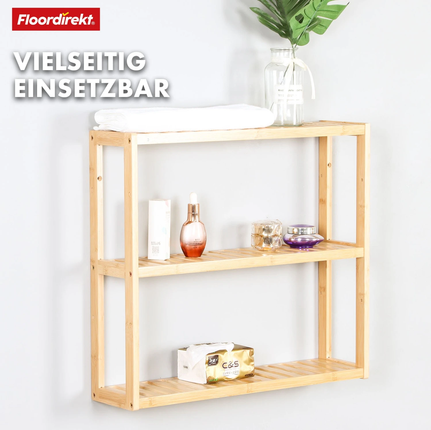 Bambus-Wandregal | Wyoming | Vielseitiges Und Elegantes Schweberegal | Stilvolle Aufbewahrungslösung Für Jeden Raum In Ihrem Zuhause 9 Bambus-Wandregal | Wyoming | Vielseitiges Und Elegantes Schweberegal | Stilvolle Aufbewahrungslösung Für Jeden Raum In Ihrem Zuhause – Bild 7