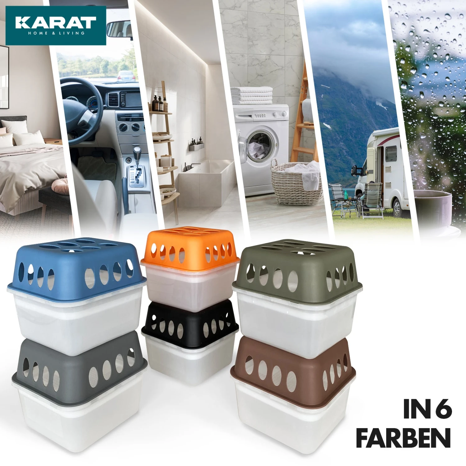 4er-SET Luftentfeuchter | Raumentfeuchter In 6 Farben Und 2 Designs | Nachfüllbar & Wiederverwendbar 21 4er-SET Luftentfeuchter | Raumentfeuchter In 6 Farben Und 2 Designs | Nachfüllbar & Wiederverwendbar – Bild 19