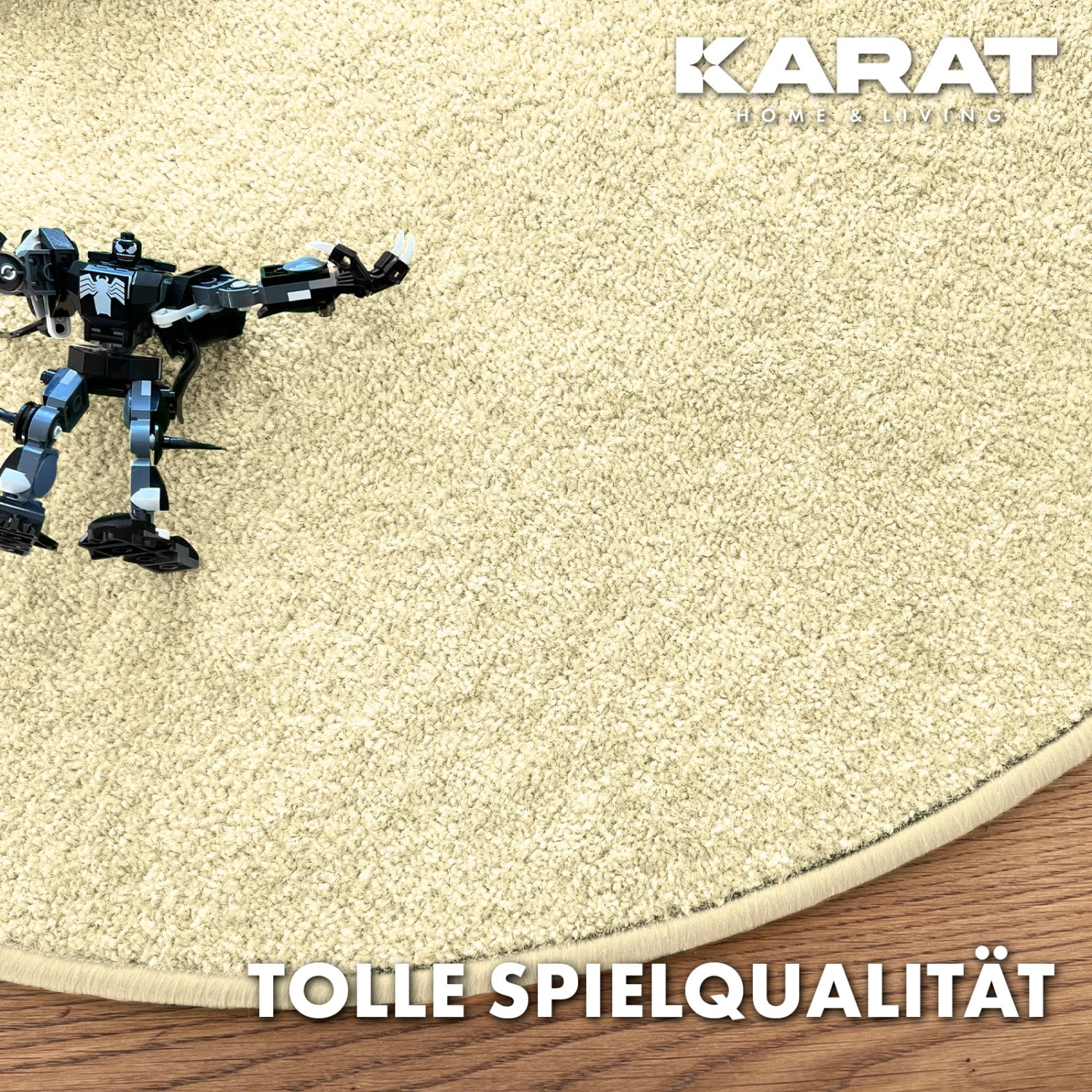 Kinderteppich | Crocodile | Rund | Für Mädchen Und Jungen | Einfarbig 21 Kinderteppich | Crocodile | Rund | Für Mädchen Und Jungen | Einfarbig – Bild 19