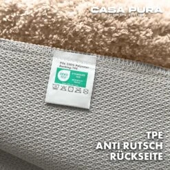 Badematten Sky | Badteppich In Eckig & Rund | Rutschhemmende Rückseite 40 Badematten Sky | Badteppich In Eckig & Rund | Rutschhemmende Rückseite -Floordirekt 19SKYredbadematte Karat3.tpeantiructh Beige