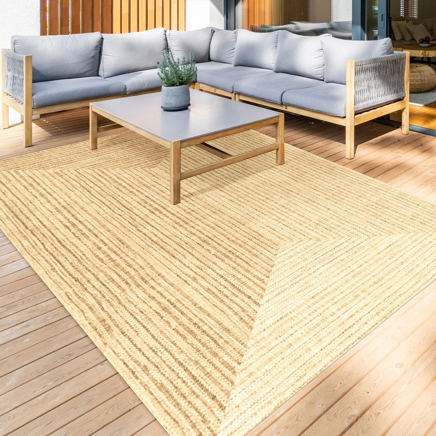 Karat Outdoorteppich | Tiffany | 2 Farben | Verschiedene Größen 3 Karat Outdoorteppich | Tiffany | 2 Farben | Verschiedene Größen