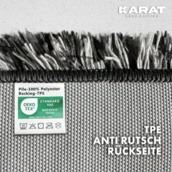Badematte Amour | Reckteckig | Rutschhemmende Rückseite | In Verschiedenen Farben & Größen 41 Badematte Amour | Reckteckig | Rutschhemmende Rückseite | In Verschiedenen Farben & Größen -Floordirekt 20Badematteamour recreate Schwarz 2