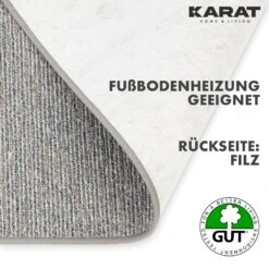 Bettumrandung | Geneva | 3-teiliges Set | Verschiedene Farben Und Größen 40 Bettumrandung | Geneva | 3-teiliges Set | Verschiedene Farben Und Größen -Floordirekt 21Ruckseite Silbergrau