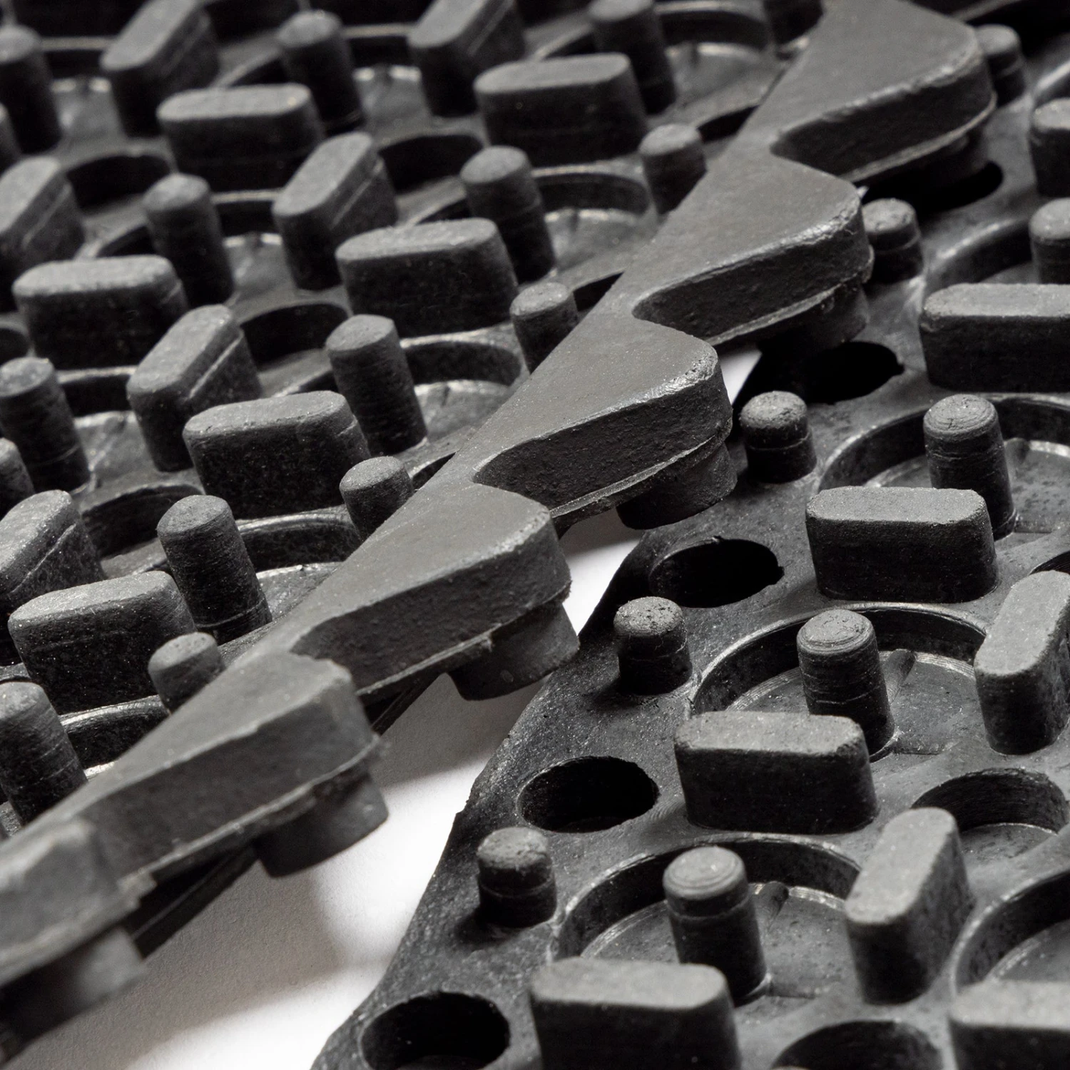 Gummimatte | Stecksystem | Größe: 92x92 Cm | Glatt 5 Gummimatte | Stecksystem | Größe: 92x92 Cm | Glatt – Bild 3