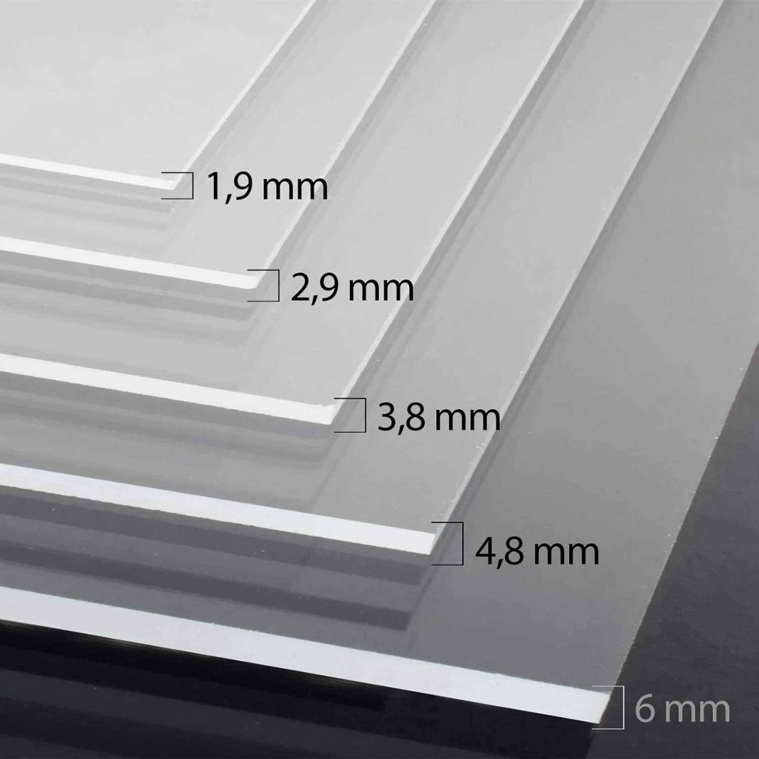 Bastel- Und Heimwerkerplatten | Polystyrol | Transparent | Vielseitig Einsetzbar 5 Bastel- Und Heimwerkerplatten | Polystyrol | Transparent | Vielseitig Einsetzbar – Bild 3