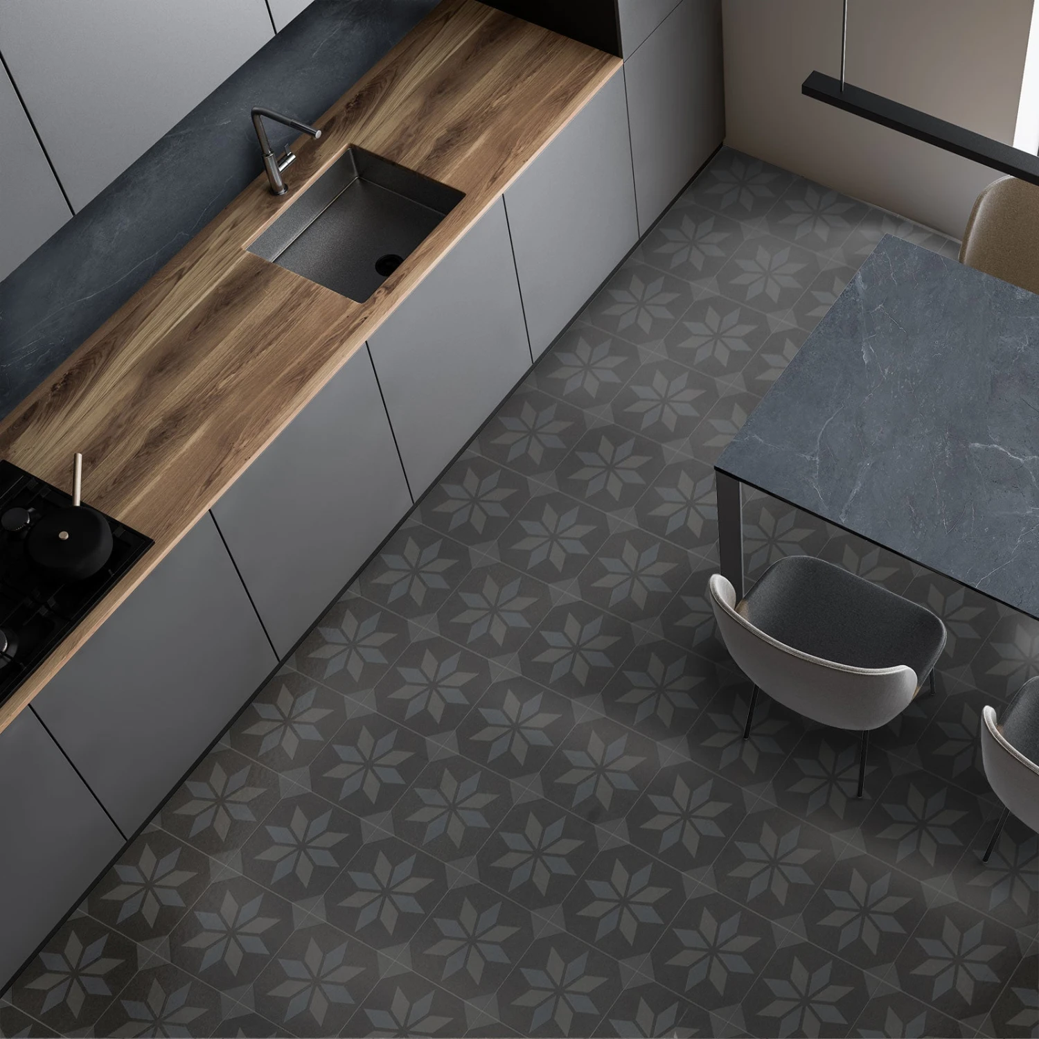 CV-Belag Retrotex | Scottsdale 997e | Extra Abriebsfester PVC Bodenbelag 8 CV-Belag Retrotex | Scottsdale 997e | Extra Abriebsfester PVC Bodenbelag – Bild 6