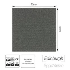 Nylon Teppichfliesen Edinburgh | 50 X 50 Cm | Selbstliegend 27 Nylon Teppichfliesen Edinburgh | 50 X 50 Cm | Selbstliegend -Floordirekt 23306 Edinburgh Anthrazit EDG 135F04 06 1600x1600 4f6cc470 0690 4288 b339 0f35dcfd379d