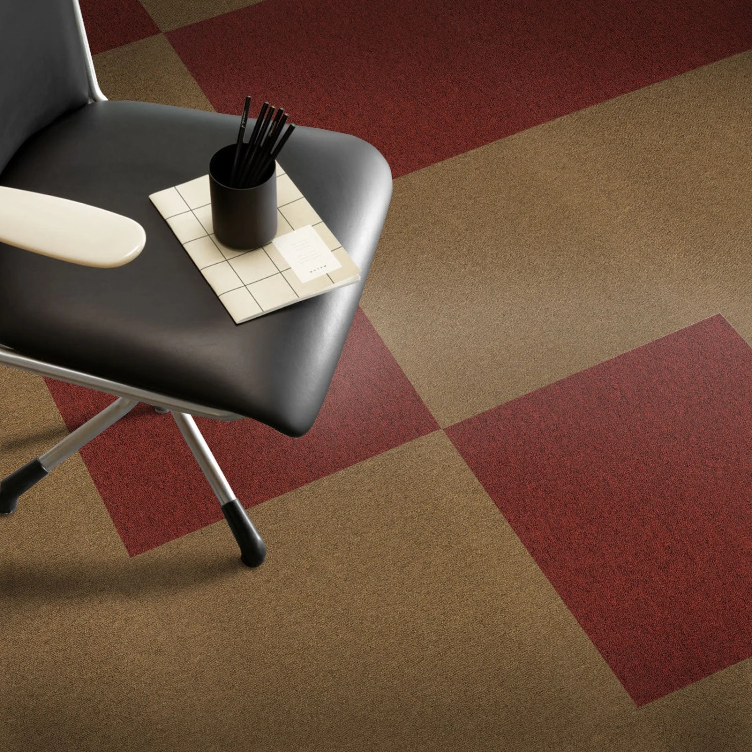 Nylon Teppichfliesen Edinburgh | 50 X 50 Cm | Selbstliegend 4 Nylon Teppichfliesen Edinburgh | 50 X 50 Cm | Selbstliegend – Bild 2