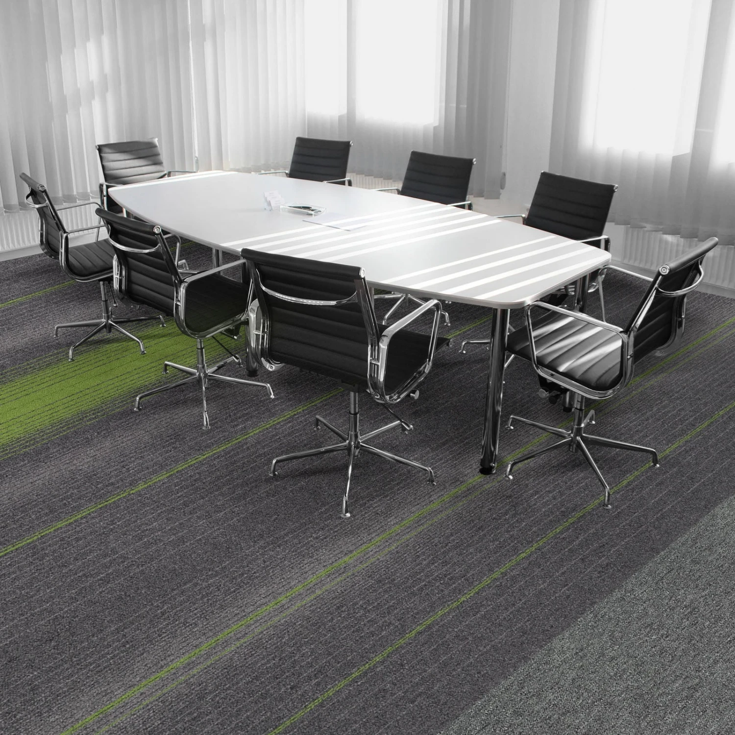 Nylon Teppichfliesen Sheffield | 50 X 50 Cm | Selbstliegender Bodenbelag 4 Nylon Teppichfliesen Sheffield | 50 X 50 Cm | Selbstliegender Bodenbelag – Bild 2