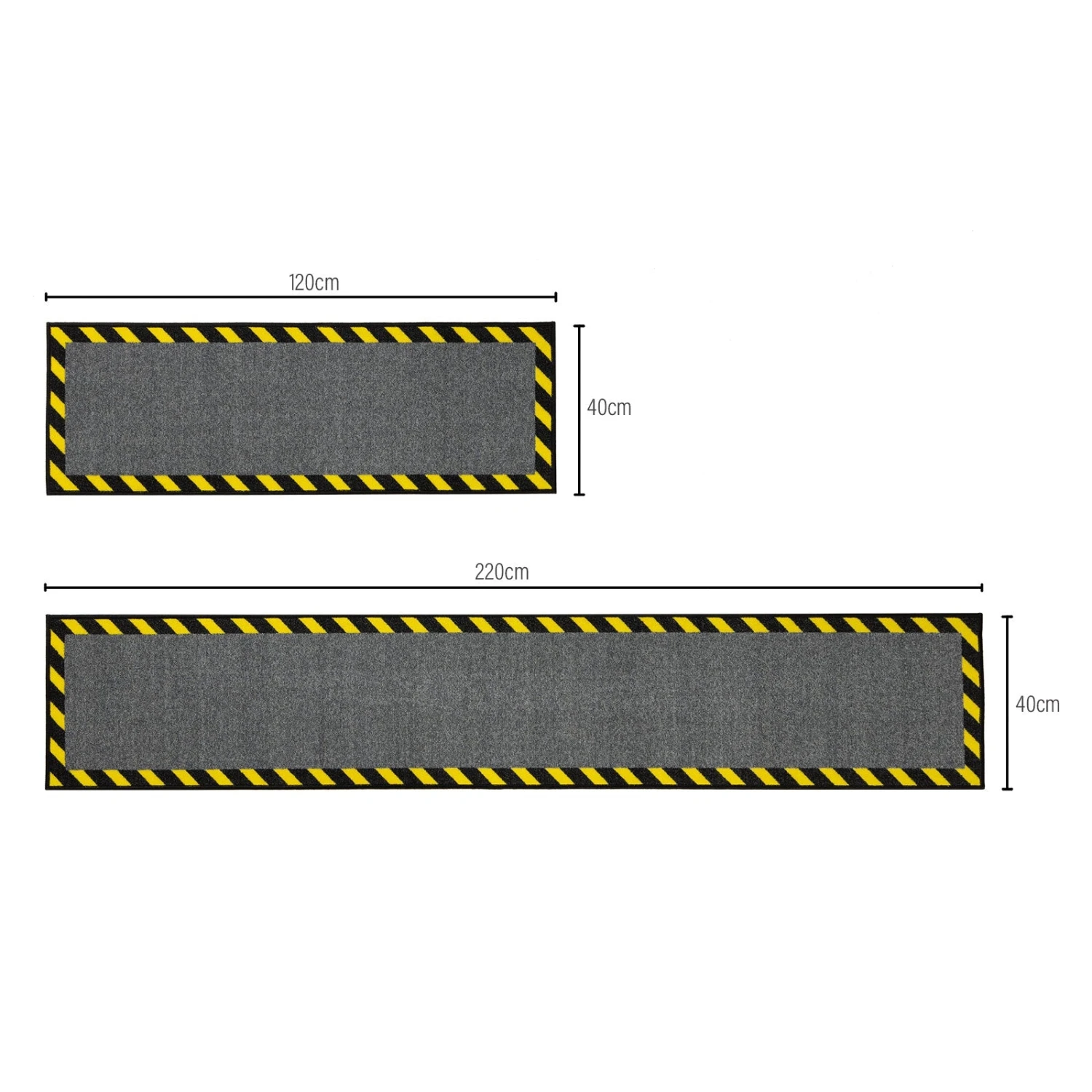 Kabelmatte Mit Warnumrandung | In 2 Größen Verfügbar 8 Kabelmatte Mit Warnumrandung | In 2 Größen Verfügbar – Bild 6