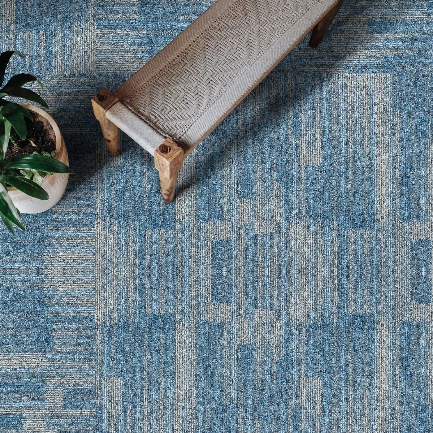 Teppichfliesen Santo | 50 X 50 Cm | Selbstliegend 17 Teppichfliesen Santo | 50 X 50 Cm | Selbstliegend – Bild 15