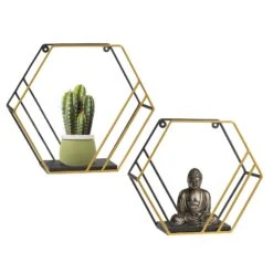 Wandregal Sachi | 2er-Set | Moderne Wanddekoration