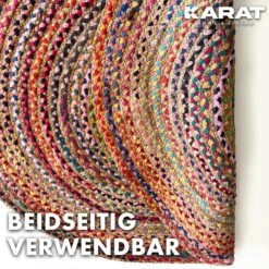 Jute-Teppich Pune | Rund | Handgewebt | Aus Naturfasern | Verschiedene Größen 12 Jute-Teppich Pune | Rund | Handgewebt | Aus Naturfasern | Verschiedene Größen -Floordirekt 24SisalTepiche Rund5.Pune flipped c766dd57 0793 42e3 be5c 6fb13d51d761