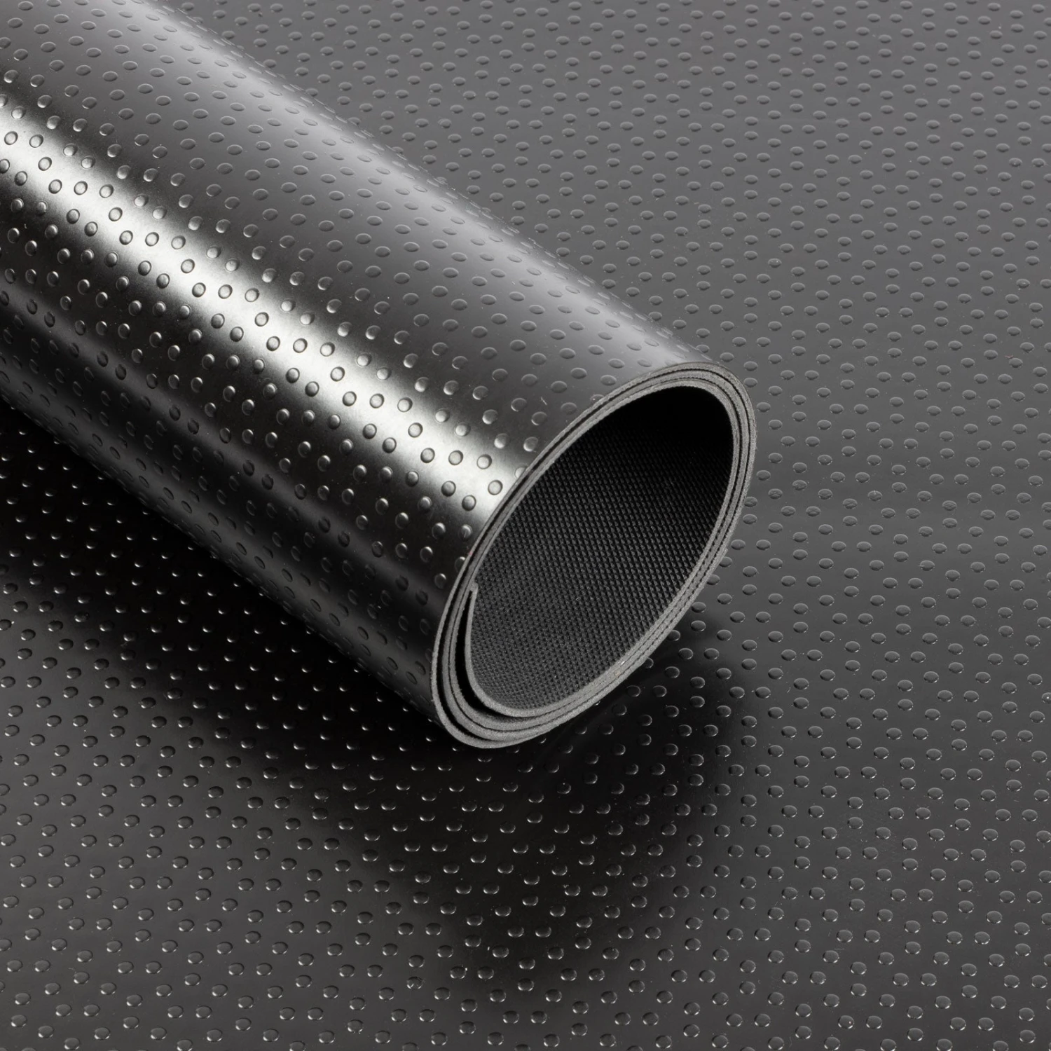 PVC-Bodenbelag | Dots | Schwarz | Stärke: 2mm 3 PVC-Bodenbelag | Dots | Schwarz | Stärke: 2mm