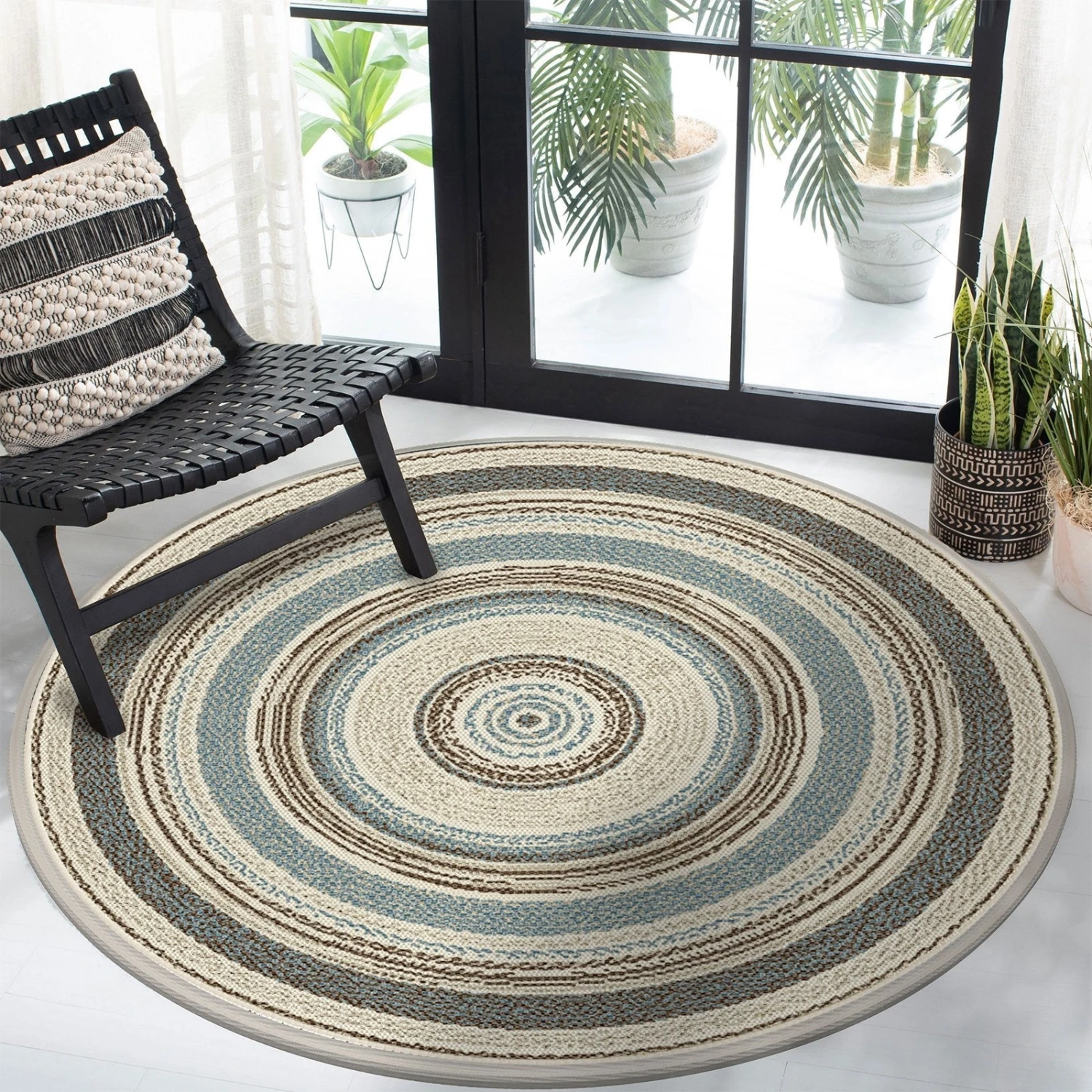 Karat Outdoorteppich | Zoe | 7 Farben | Rund 19 Karat Outdoorteppich | Zoe | 7 Farben | Rund – Bild 17