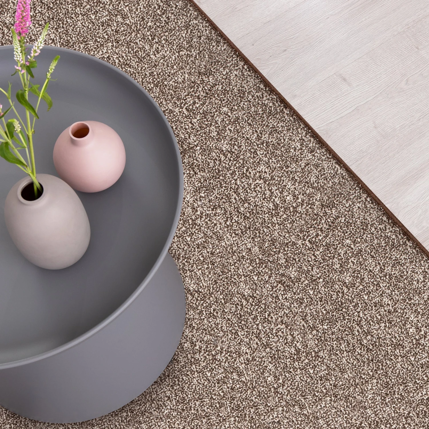 Velours-Teppich Nach Maß | Lyon | Melierter Flor | Individuell Einsetzbar 11 Velours-Teppich Nach Maß | Lyon | Melierter Flor | Individuell Einsetzbar – Bild 9