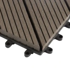 WPC-Terrassenfliese | Classic | Dunkelbraun | 30 X 30 Cm 16 WPC-Terrassenfliese | Classic | Dunkelbraun | 30 X 30 Cm -Floordirekt 27159 ZY T 003A WPC Solid DIY Tile 06 1600x1600 d78ce2d0 00e2 4d23 88f7 c3839325fa52