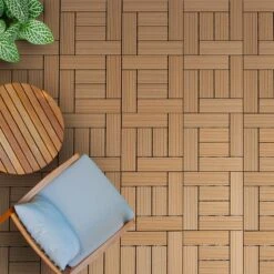 WPC-Terrassenfliese | Classic | Teak | 30 X 30 Cm 20 WPC-Terrassenfliese | Classic | Teak | 30 X 30 Cm -Floordirekt 27171 ZY T 004A WPC Tile 08 1600x1600 2fef39a3 5f8b 4256 b03b 4ae6d0ec18bd