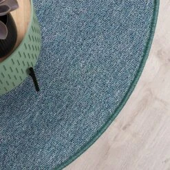 Teppich Auf Maß | London | Rund | Flacher Schlingenflor 41 Teppich Auf Maß | London | Rund | Flacher Schlingenflor -Floordirekt 27265 London detail Grun 1600x1600 0809c644 678e 425a 9851 c35a68f72b4c