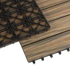 WPC-Terrassenfliese | Mix Teak | 30 X 30 Cm 15 WPC-Terrassenfliese | Mix Teak | 30 X 30 Cm -Floordirekt 27358 ZY T 001E WPC Tile with embossed wood grain 05 1600x1600 dc6a00b7 dccb 4cc8 8356 f4f06b0d7dff