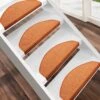 Sisal-Stufenmatten Premium | Halbrund | Umkettelt | Pflegeleichter Treppenschutz -Floordirekt 27791 Stufenmatten sisal orange 1600x1600 68d27403 163b 4b6d b410 bff2cf8f4863