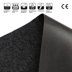 Teppichplanke | Nevada | 25 X 100 Cm | Selbstliegender Bodenbelag -Floordirekt 27994 Navada Plank 77 Anthrazit 03 1600x1600 40d6f8b7 4eb7 417d aace b89a0ce3e002