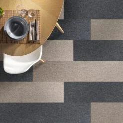 Teppichplanke | Nevada | 25 X 100 Cm | Selbstliegender Bodenbelag